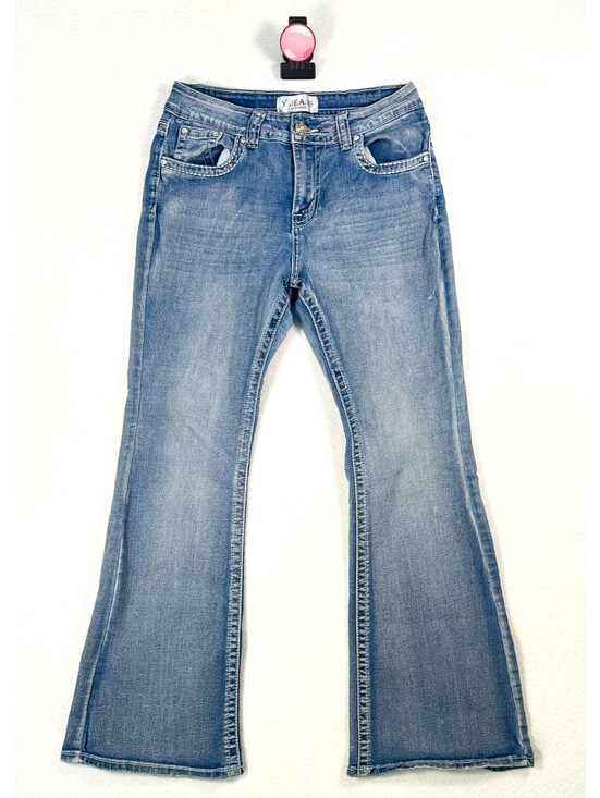 Denim - Y Jeans Los Angeles Embellished Bootcut Jeans Women’s 9/10